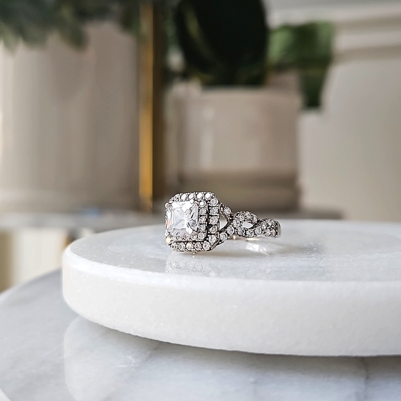 Solid 925 Sterling Silver ring, Charmed Aroma size 8. Vintage inspired - Picture 4 of 4